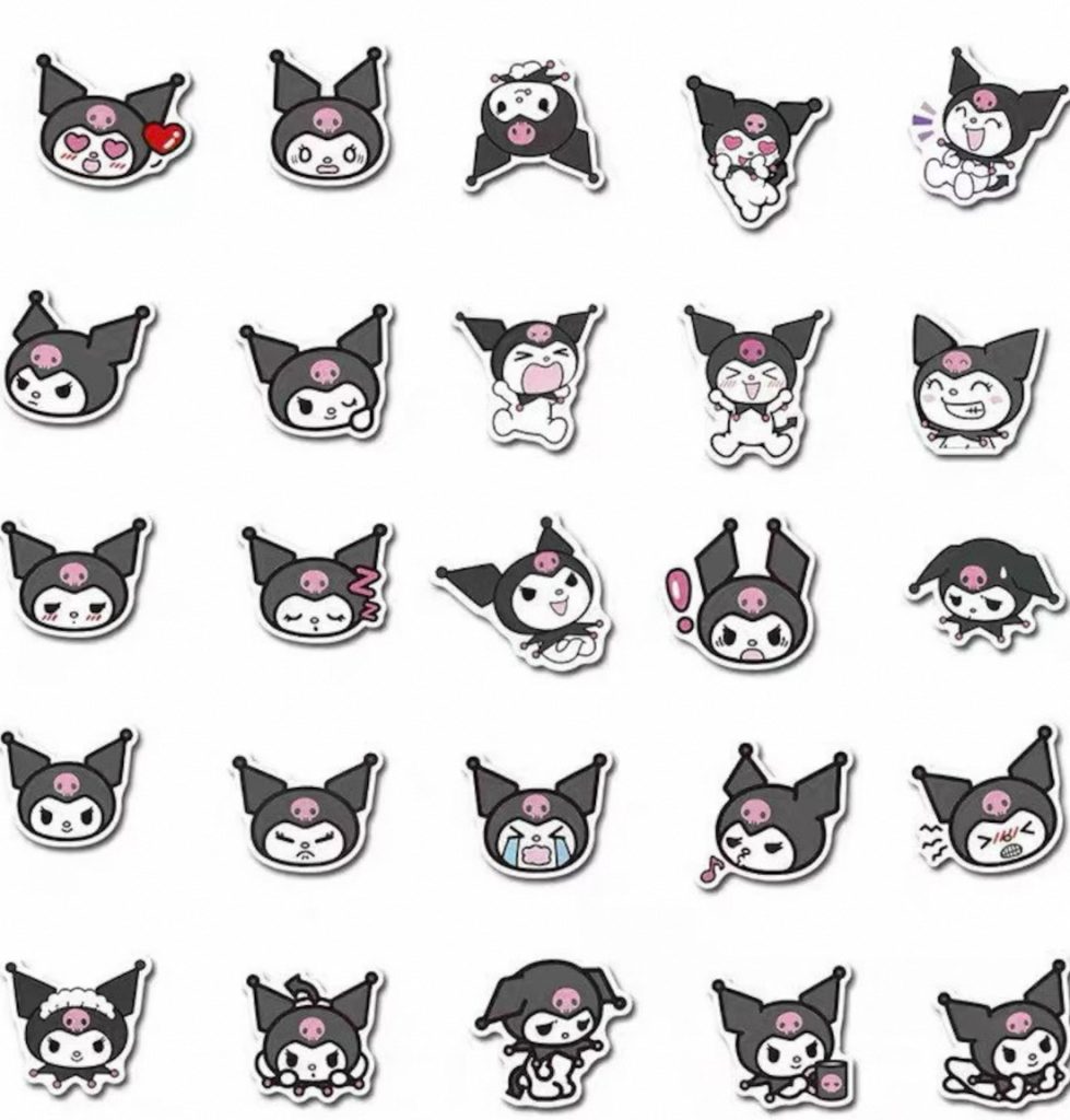 kuromi stickers