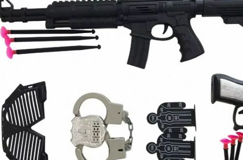 police toy gun set