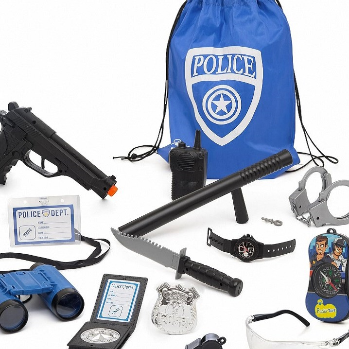 police toy gun set