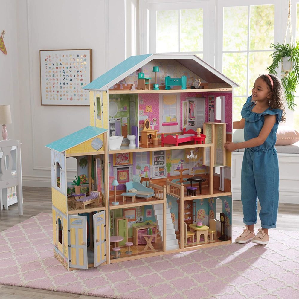 Wooden doll houses