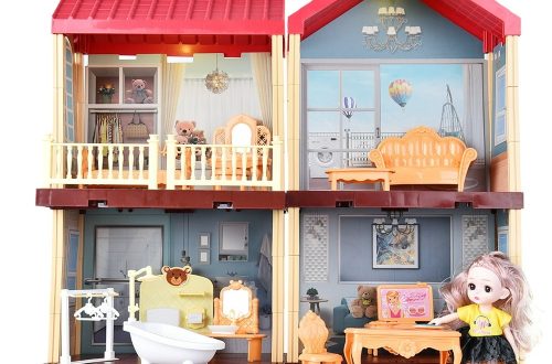 Wooden doll houses