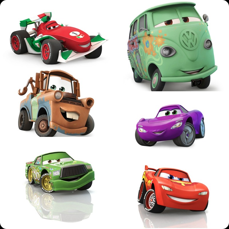 Cartoon character vehicles