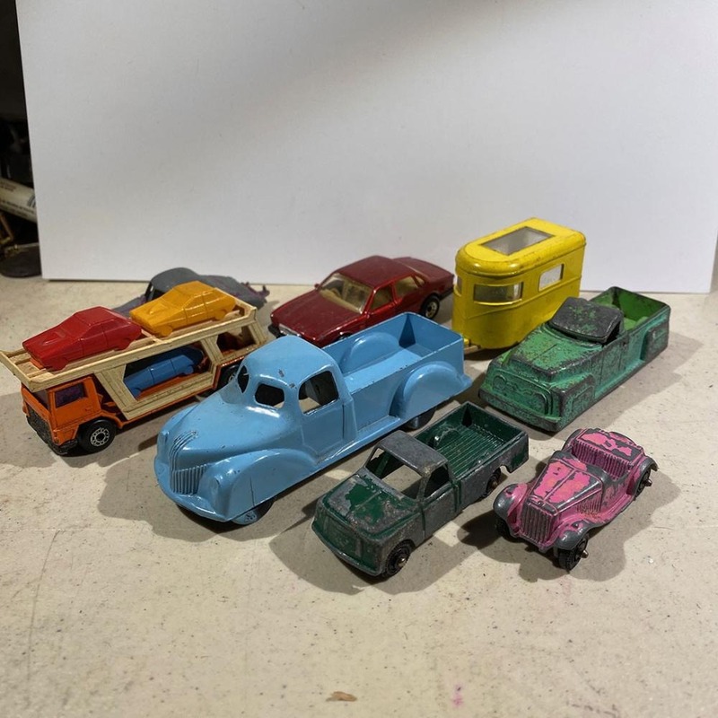 Old toy cars